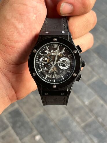 İşlənmiş, Qol saatı, Hublot, rəng - Qara