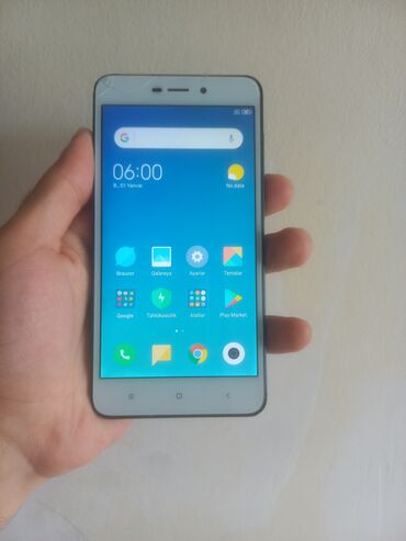 Redmi 4X, 32 GB, rəng - Boz, Sensor, İki sim kartlı