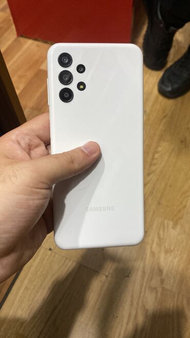 samsun a04: Samsung Galaxy A13, 64 ГБ, цвет - Белый, Отпечаток пальца