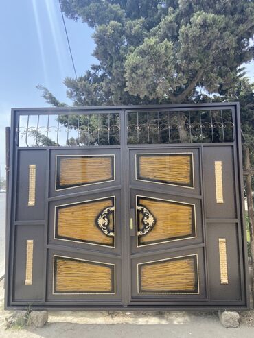 Həyət darvazaları: Yeni Dəmir Həyət darvazası, 3 m, Mexaniki, Qapı ilə, rəng - Qara, Kredit yoxdur, Ödənişli quraşdırma, Ünvandan götürmə, Ödənişli çatdırılma, Rayonlara çatdırılma -da lalafo.az — 35 Həyət darvazaları: Yeni Dəmir Həyət darvazası, 3 m, Mexaniki, Qapı ilə, rəng - Qara, Kredit yoxdur, Ödənişli quraşdırma, Ünvandan götürmə, Ödənişli çatdırılma, Rayonlara çatdırılma — 35
