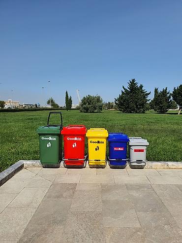 🗑️ Zibil qutuları – cəmi 13.90 AZN-dən! ✔️ Müxtəlif ölçü və modellər — 1