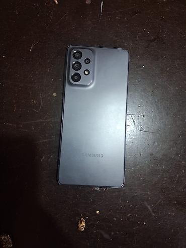 printer usb: Samsung Galaxy A52, rəng - Boz, Barmaq izi — 1