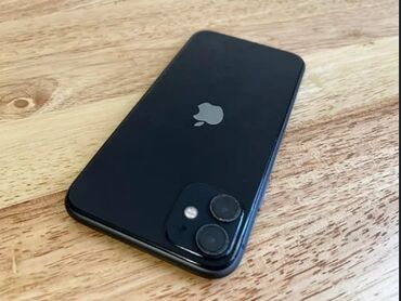 купить айфон 12 мини: IPhone 11, Колдонулган, 64 ГБ, Кара, 93 %