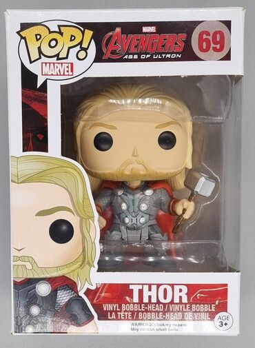 игрушки для девочек 8 лет: Funko Pop - Thor (MARVEL) Avengers Age of Ultron