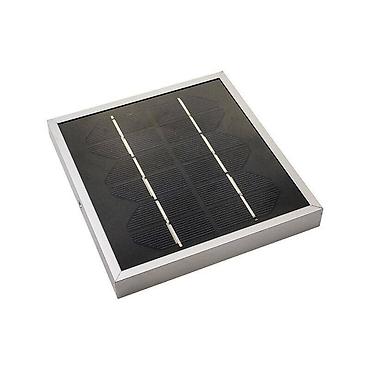 6V 600mA Su Keçirməyən Günəş Paneli – Alüminium Qutu, 130x130 mm