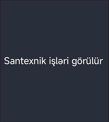 ikinci el plastik qapi pencere: Santexnik xidmətləri - Su və kanalizasiya xətlərinin çəkilişi — 1