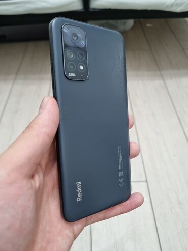 Xiaomi: Xiaomi, Redmi Note 11, Б/у, 128 ГБ, цвет - Черный, 2 SIM