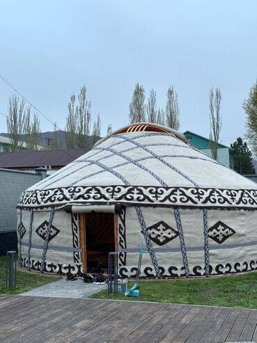 Продажа юрт: Продажа юрты, Каркас Деревянный, 100 баш, Диаметр: 7 метров — 11
