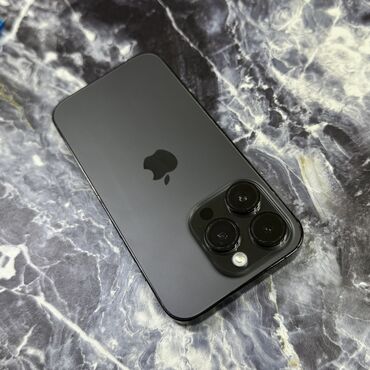 Apple iPhone: IPhone 14 Pro, Б/у, 256 ГБ, Графит, Чехол, 87 % — 3