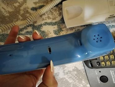 40 azn telefonlar: Stasionar telefon Panasonic, Simsiz, Yeni, Ünvandan götürmə — 2