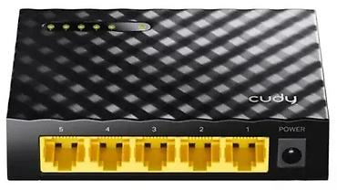 Modemi, ruteri i mrežni uređaji: Cudy GS105D – gigabitni desktop mrežni svič, 5 portova - 5x RJ-45 — 3