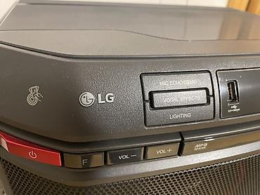 səs gucləndrici: LG partnyor akustik sistemi – 220W RMS Xüsusiyyətlər: - Güc: 220W RMS — 2