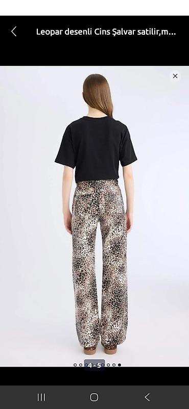 Şalvarlar: Şalvar, Defacto, 2XL, rəng - Qara — 3