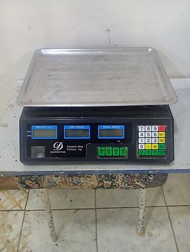 Ticarət tərəziləri: Elektron ticarət tərəzisi satılır. Dahongying markalı bu model — 3