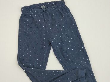 eleganckie spodnie dla dziewczynki 152: Spodnie od piżamy, 9 lat, 128-134 cm, Little kids, stan - Dobry