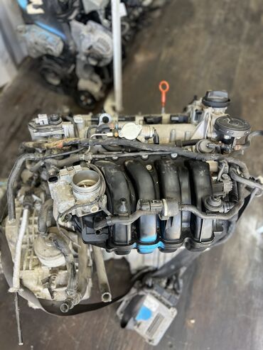 Двигатели, моторы и ГБЦ: Бензиновый мотор Volkswagen 2007 г., 1.6 л, Б/у, Оригинал, Япония — 9