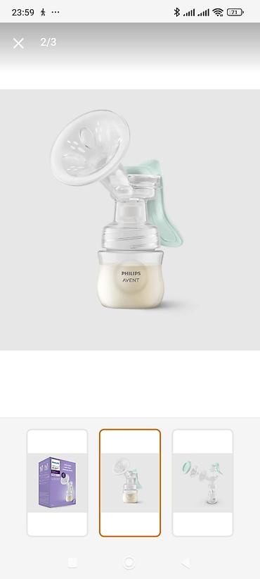 avent: Philips Avent Manual Breast Pump – Essential - Süd axınını — 2