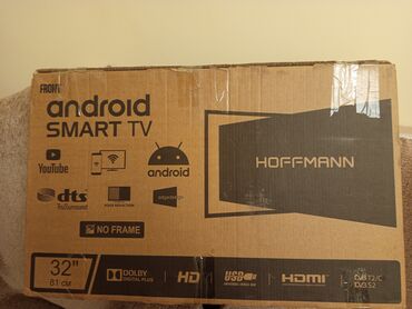 bakida tv box satisi: Yeni Televizor Hoffmann LCD 32" HD (1366x768), Ünvandan götürmə