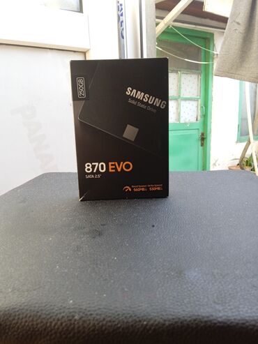 xarici ssd: Xarici SSD disk Samsung, 256 GB, 2.5", İşlənmiş
