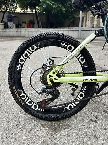 İdman velosipedləri: Qatlanan dağ velosipedi 20lik - Çərçivə: qatlanan, yüngül metal — 3
