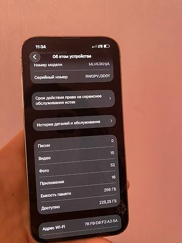 Apple iPhone: IPhone 13 Pro, 256 ГБ, Золотой, 76 % — 5