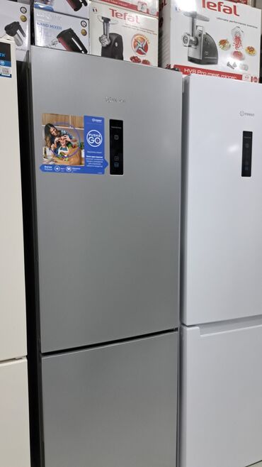 Soyuducular: Soyuducu Indesit, İki kameralı, rəng - Ağ, Yeni