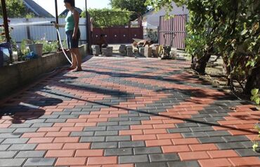 Тротуарная плитка: Элитная брусчатка Декоративная брусчатка • Высокопрочная брусчатка — 21