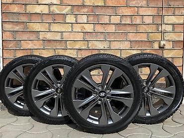 blizzak: Комплект колес Hyundai на литых дисках с зимними шинами Bridgestone — 4