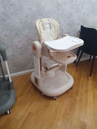 kacele: Çoxfunksiyalı uşaq yemək stulu və oyun platforması,hem acilir — 1
