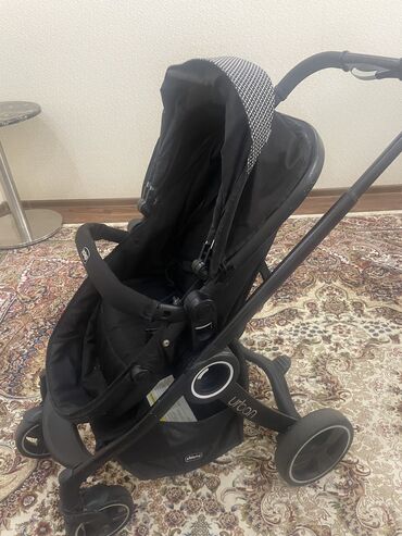 Коляски: Коляска, цвет - Черный, Б/у — 7