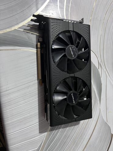 стикеры на ноутбук: Видеокарта, Б/у, Sapphire, Radeon RX, 4 ГБ, Для ПК