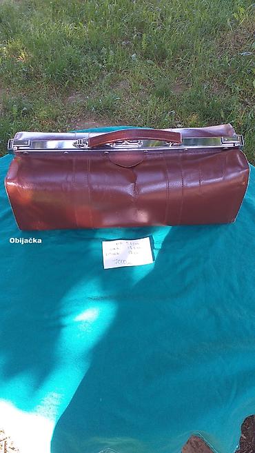 Ostali predmeti za umetnost i kolekcionarstvo: Obijačke tašne model "Alo Bing kako brat" Kožna tašna starinski model — 8