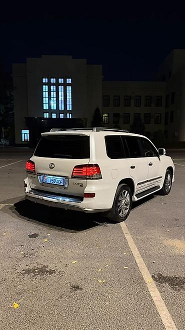 лексус 570 цена бишкек: Lexus LX: 2012 г., 5.7 л, Автомат, Бензин, Внедорожник — 2
