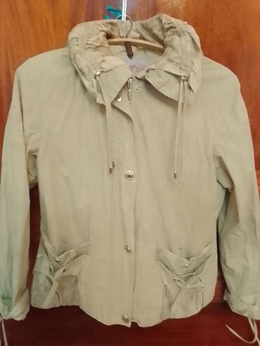 белая зимняя куртка женская: Пуховик, XL (EU 42)