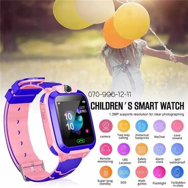 touch screen: C003 Smart watch 2030-C003⚜️ 🔹️Ağıllı uşaq saatı 💧Su və toza davamlı
