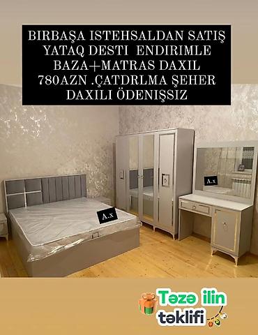 mebel satışı: *Birbaşa istehsaldan satiş Munasib qiymet yüksek keyfiyyet ay sonuna — 1