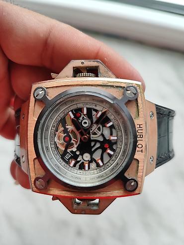 qızıl adları: İşlənmiş, Qol saatı, Hublot, rəng - Qızılı — 1