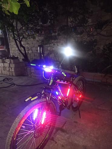 Velosiped aksesuarları: Məhsul: Velosiped üçün tam LED işıqlandırma dəsti Təsvir: - Ön güclü — 2