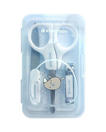 mini bar za pice: KIKKA BOO manikir set za bebe – Narwhal blue/mint, 3 dela (Šifra — 1
