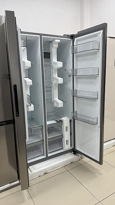 Холодильники: Холодильник Midea, Новый, Side-By-Side (двухдверный), No frost, 90 * 180 * 70 — 10