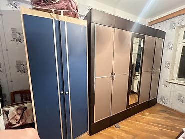 Мебель для дома: Geniş skaf 2 si bir yerdə 240 azin tək iri hecmli skaj 190 azin ciddi — 2