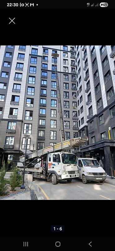 аренда подьемников: Услуги автолифта (автовышка Кран подъёмник на базе автомобиля) - — 2