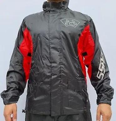 Šuškavci: Muški dvodelni kišni komplet – jakna i pantalone - Materijal: lagani — 17