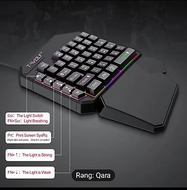 soyuducular 2ci el: PBG Pabci oynamaq üçün telefona qoşulan mini klaviatura və mişqa — 3