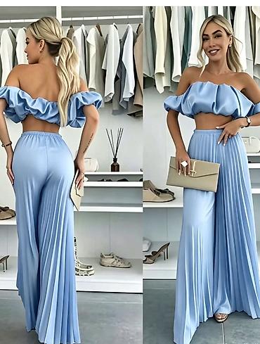 second hand valjevo: Top ženski komplet – elegantan plisirani set
2800 din
S M L — 2