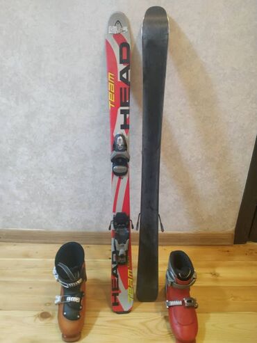 лыжа цена в бишкеке: Продается горнолыжный комплект в отличном состоянии: Цена комплекта 10