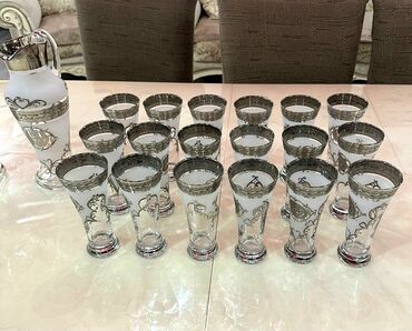 Qrafinlər və səhənglər: Rəng - Gümüşü — 20