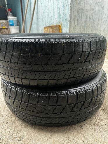 Шины: Шины 195 / 65 / R 15, Зима, Б/у, Пара, Легковые, Япония, Bridgestone