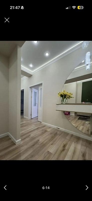 Продажа квартир: 2 комнаты, 76 м², Асанбай мкр Элитка, 13 этаж, Евроремонт — 2