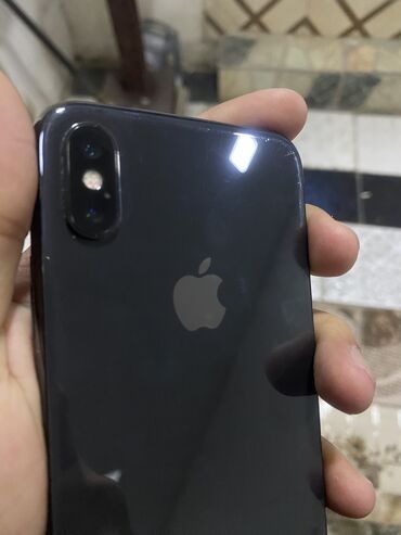 Apple iPhone: IPhone X, 256 GB, Qara, Face ID